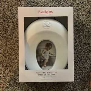 BabyBjörn White Toilet Training Seat